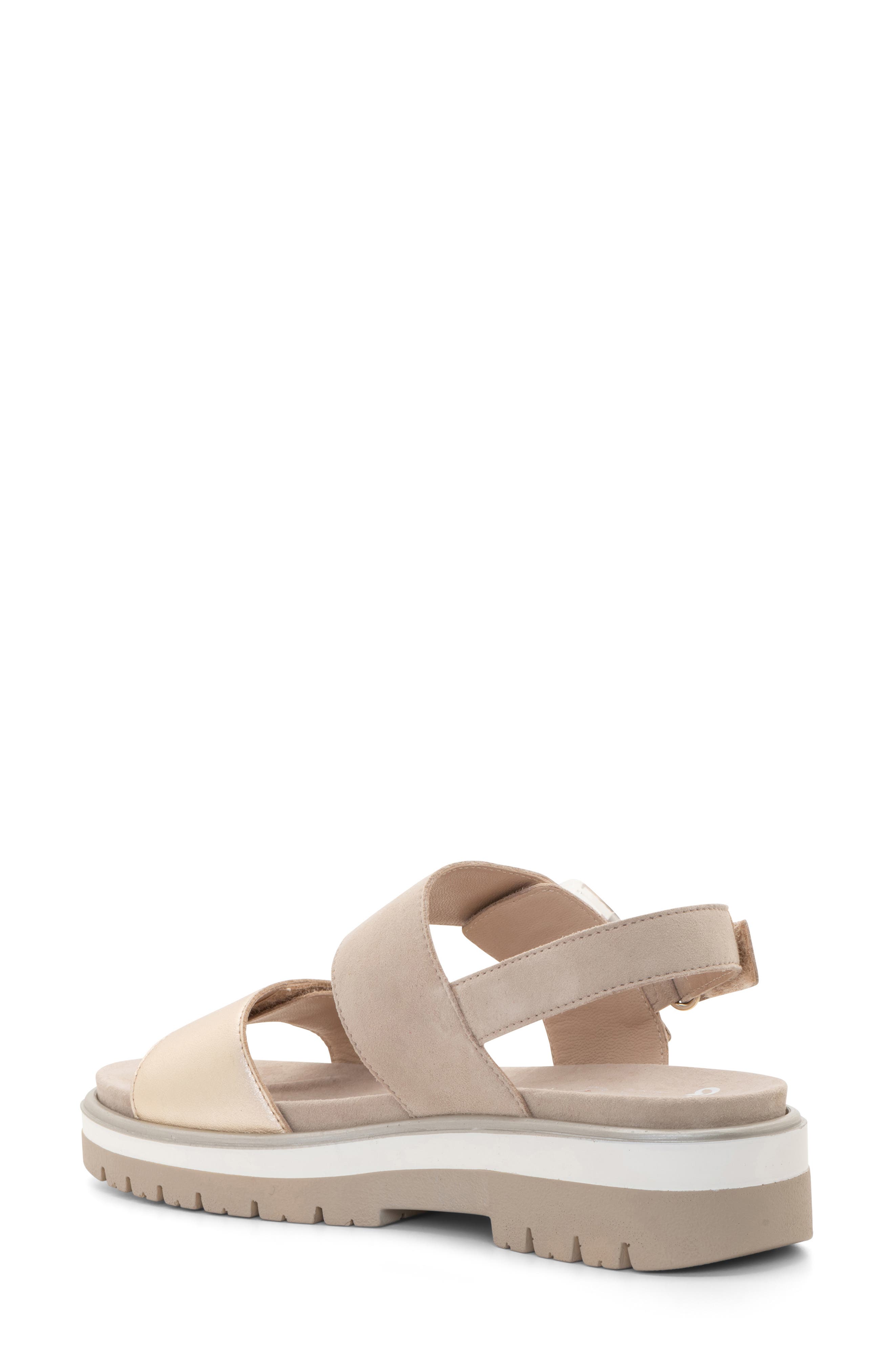 Marbella Slingback Platform Sandal, Alternate, color, SAND