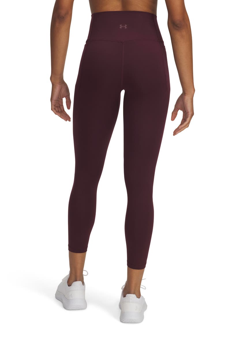 Meridian Ankle Leggings, Alternate, color, DARK MAROON / / DARK MAROON