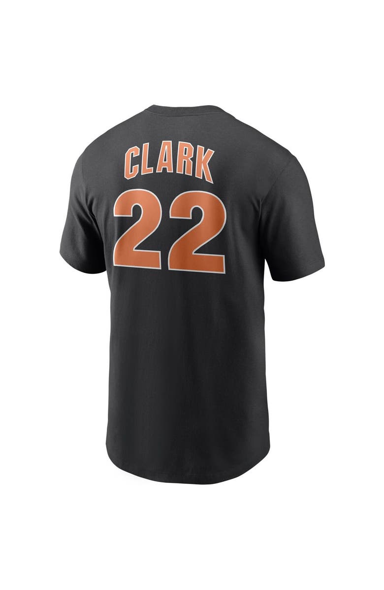 Nike Men's Nike Will Clark Black San Francisco Giants Cooperstown Collection Name & Number T-Shirt, Alternate, color, 
