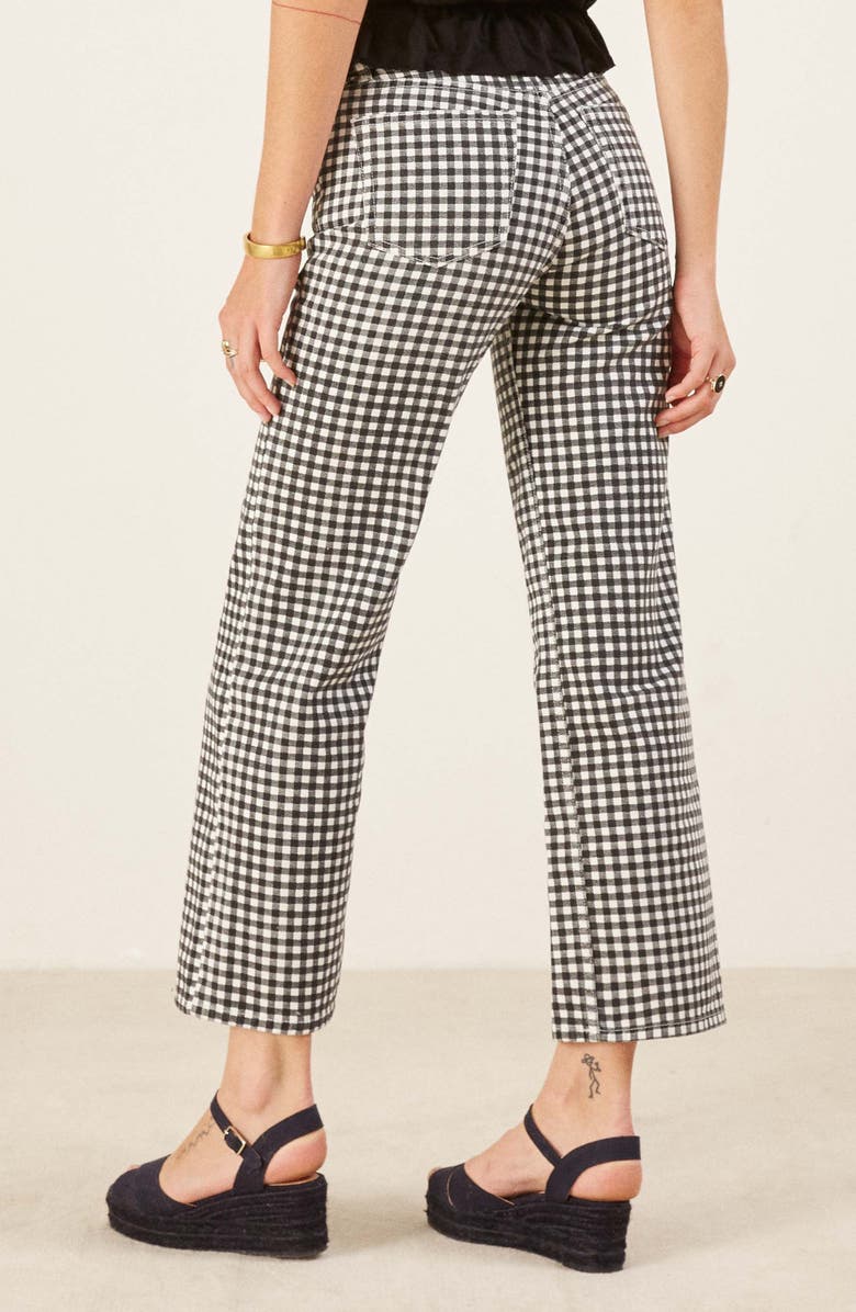 Reformation Fawcett High Waist Crop Jeans, Alternate, color,