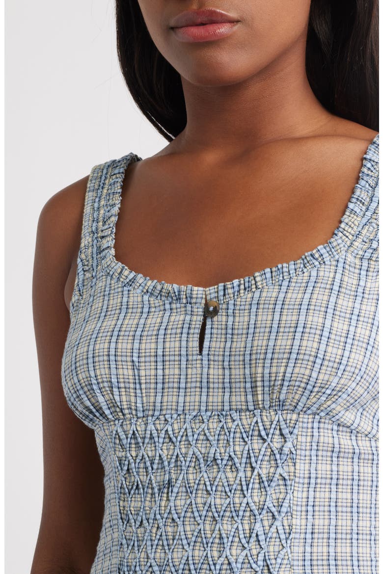 Mallory Organic Cotton Midi Sundress, Alternate, color, CLOUDY
