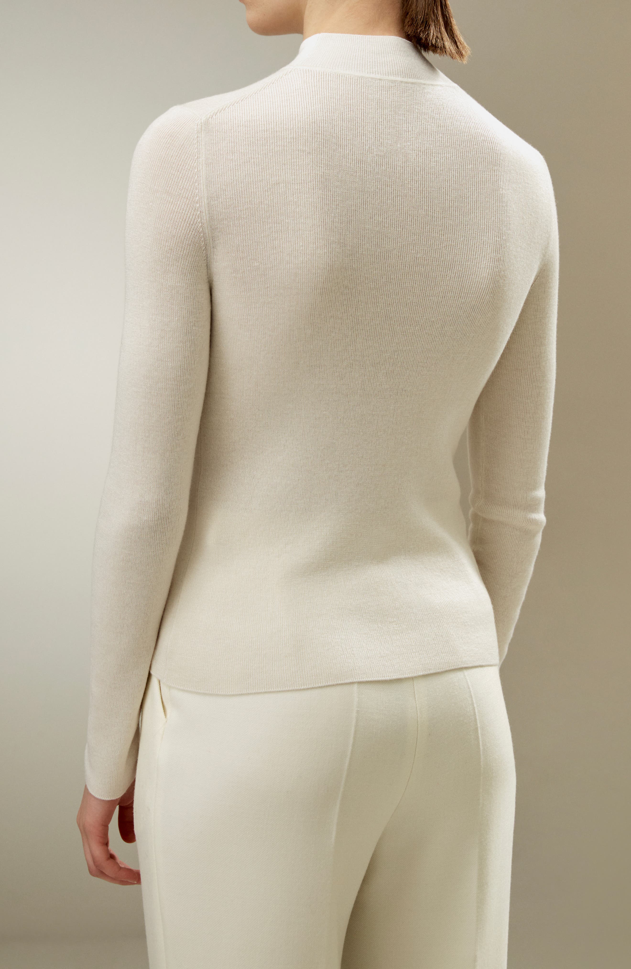Essential Cashmere Blend Sweater Top for Women - image 4