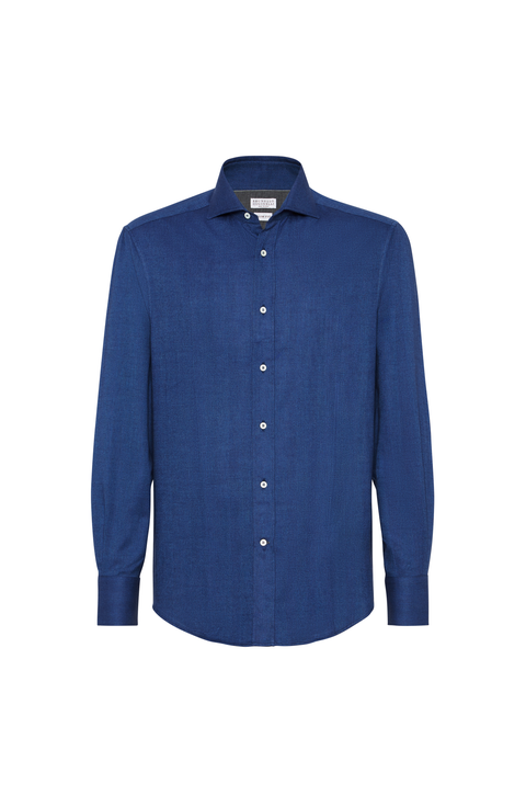 Flannel chevron shirt