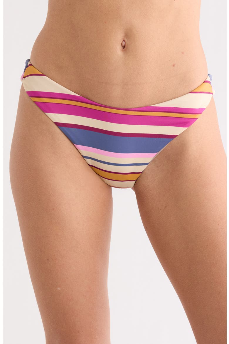 Sunset Swells Cheeky Bikini Bottoms, Main, color, BERRY MULTI