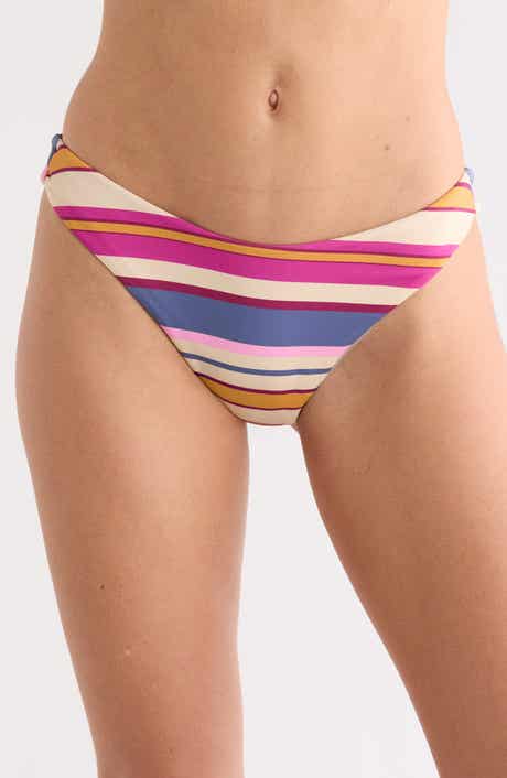 Roxy Sunset Swells Cheeky Bikini Bottoms
