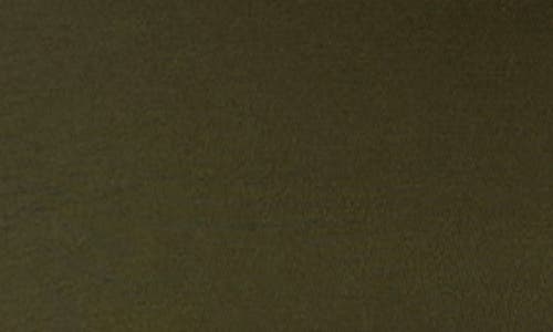 Nina Leonard Long Sleeve Curved Tunic In Green