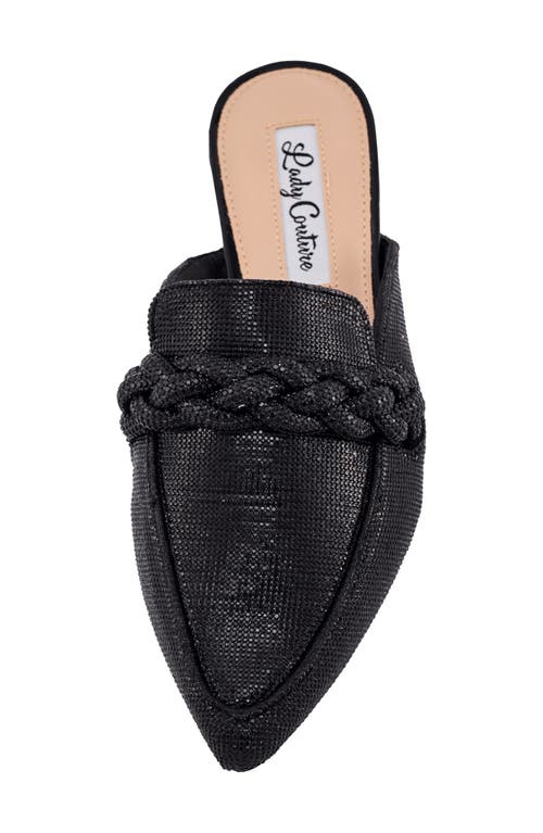 Lady Couture Women's Monaco Embellished Mules In Black