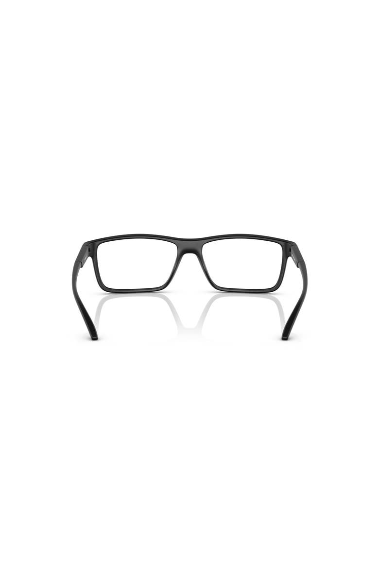 56mm Rectangle optical glasses, Alternate, color, Black