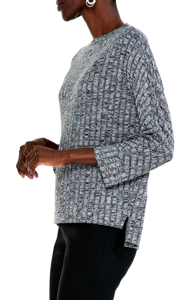 NIC+ZOE Mélange Rib Top, Alternate, color,