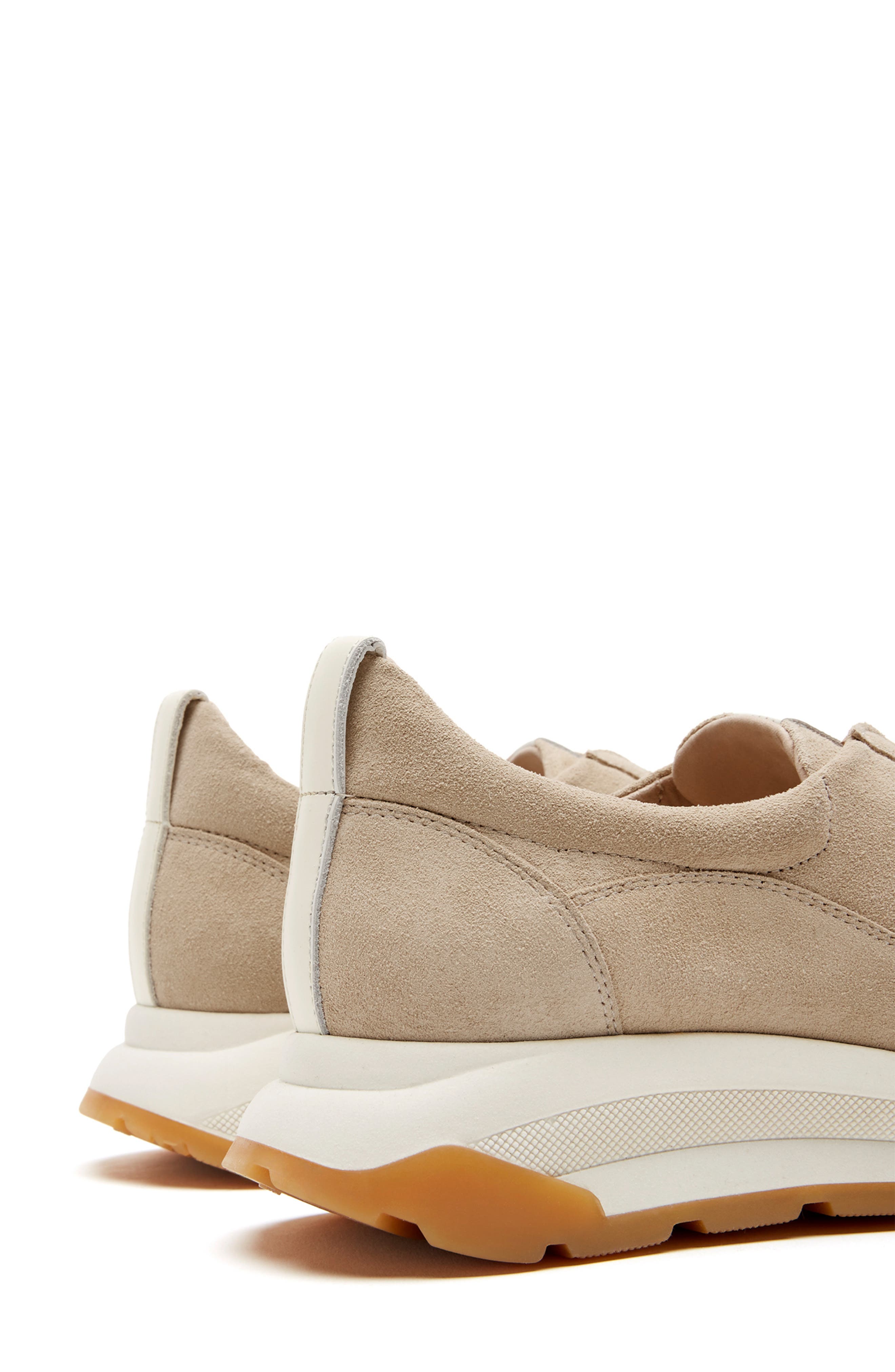 La Canadienne City Dry<sup>™</sup> Waterproof Slip-On Sneaker, Alternate, color, Champagne Suede