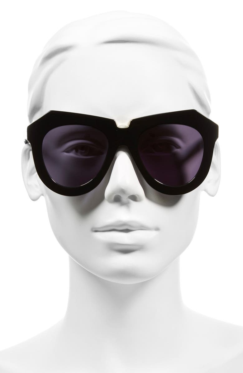 Karen Walker 'One Meadow - Arrowed' 50mm Sunglasses, Alternate, color, 