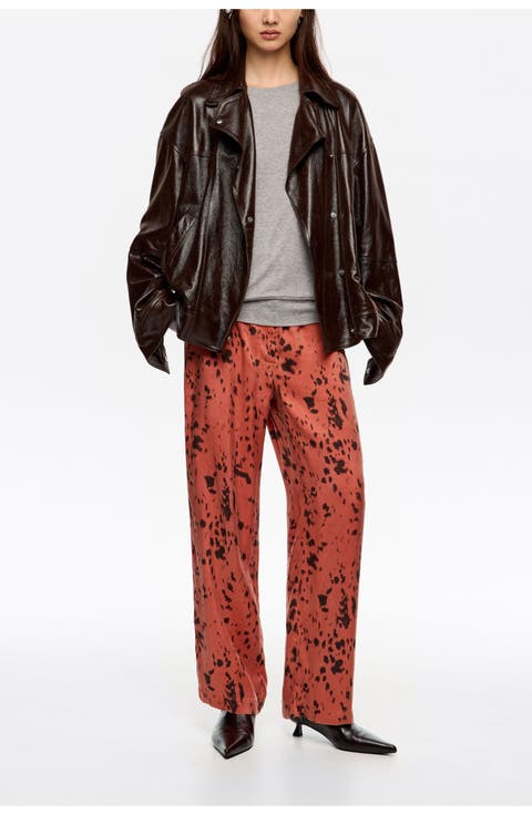 Lynx Straight Leg Trousers, No Waistband