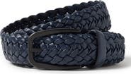 ZEGNA Braided Leather Belt