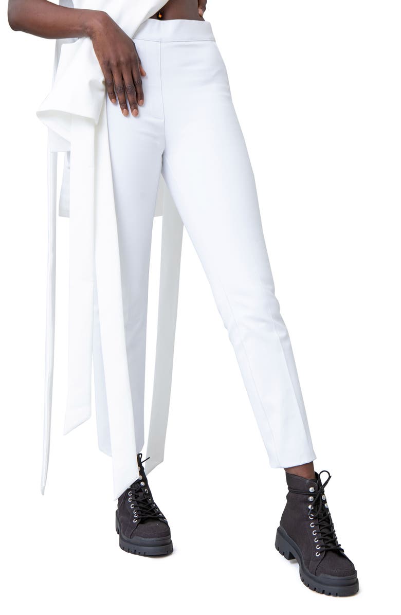 SPANX<sup>®</sup> On the Go Slim Straight Ankle Pants with Ultimate Opacity Technology, Main, color, 