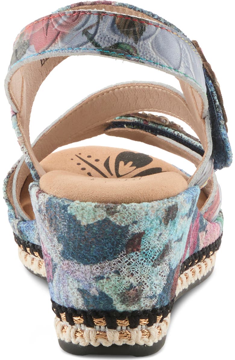 L'Artiste by Spring Step Blissful Platform Wedge Sandal, Alternate, color,