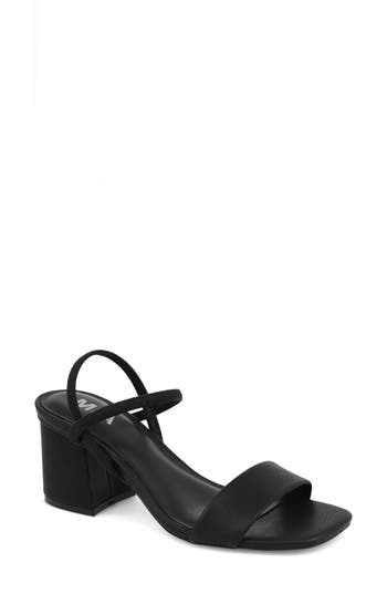 Mia Zissy Block Heel Sandal In Black