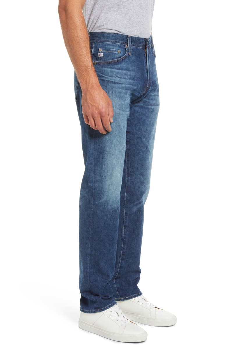 AG Graduate Slim Straight Leg Jeans, Alternate, color, 10 Years Longshore