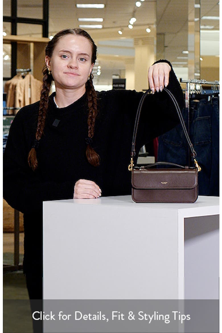 Elora Refined Leather Top Handle Bag video