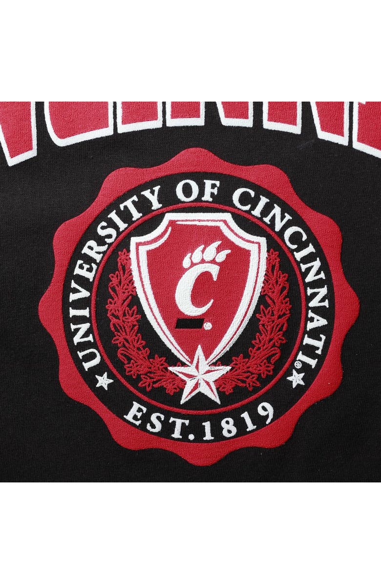 PRESSBOX Women's Pressbox Black Cincinnati Bearcats Edith Long Sleeve T-Shirt, Alternate, color, Black
