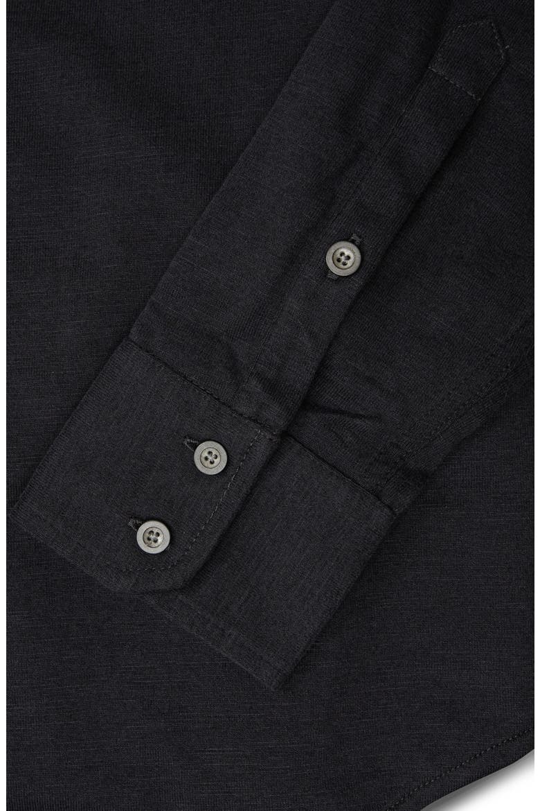 Wilson Regular Fit Button-Up Shirt, Alternate, color, BLACK