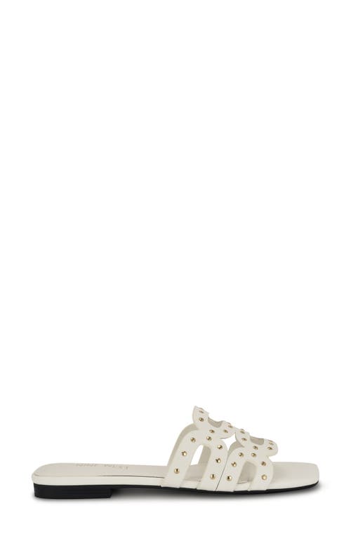 Nine West Mckinna 3 Sandal In White