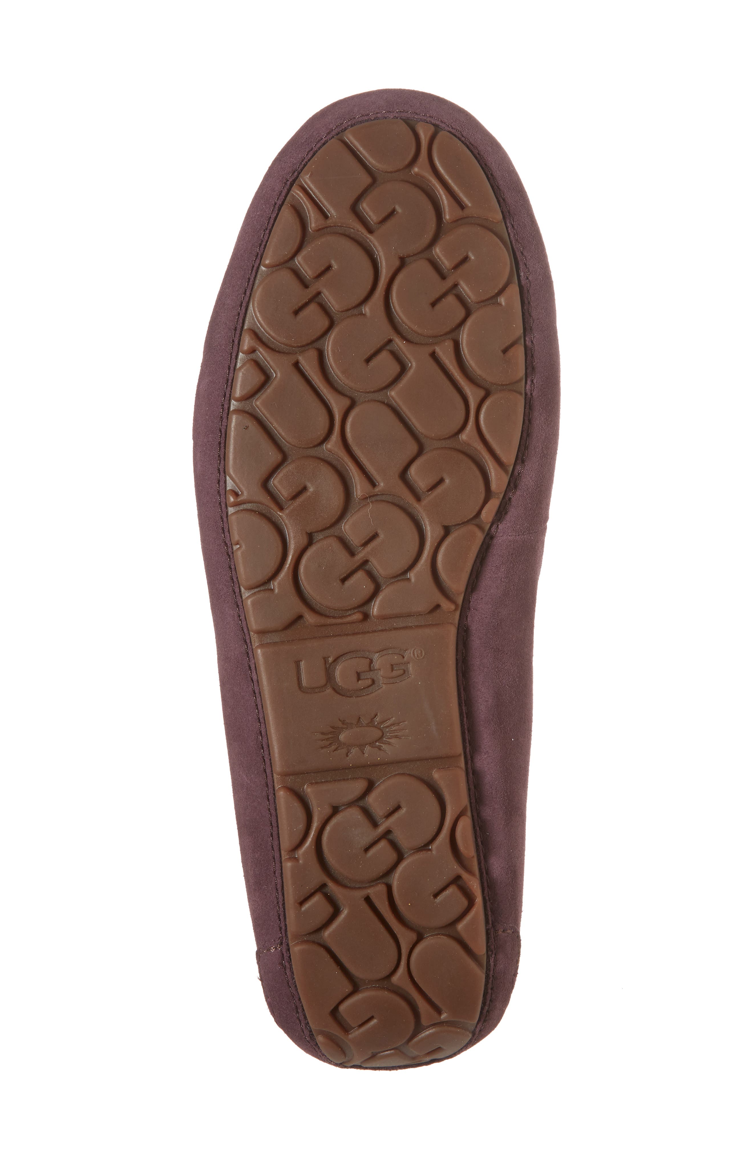 Dakota Bow Slipper, Alternate, color, PORT SUEDE