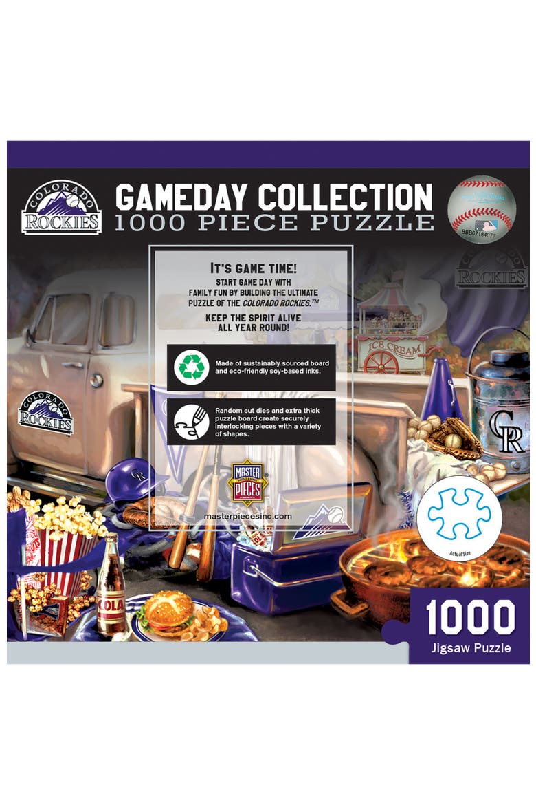 Colorado Rockies Gameday 1000pc Puzzle, Alternate, color, Multicolor