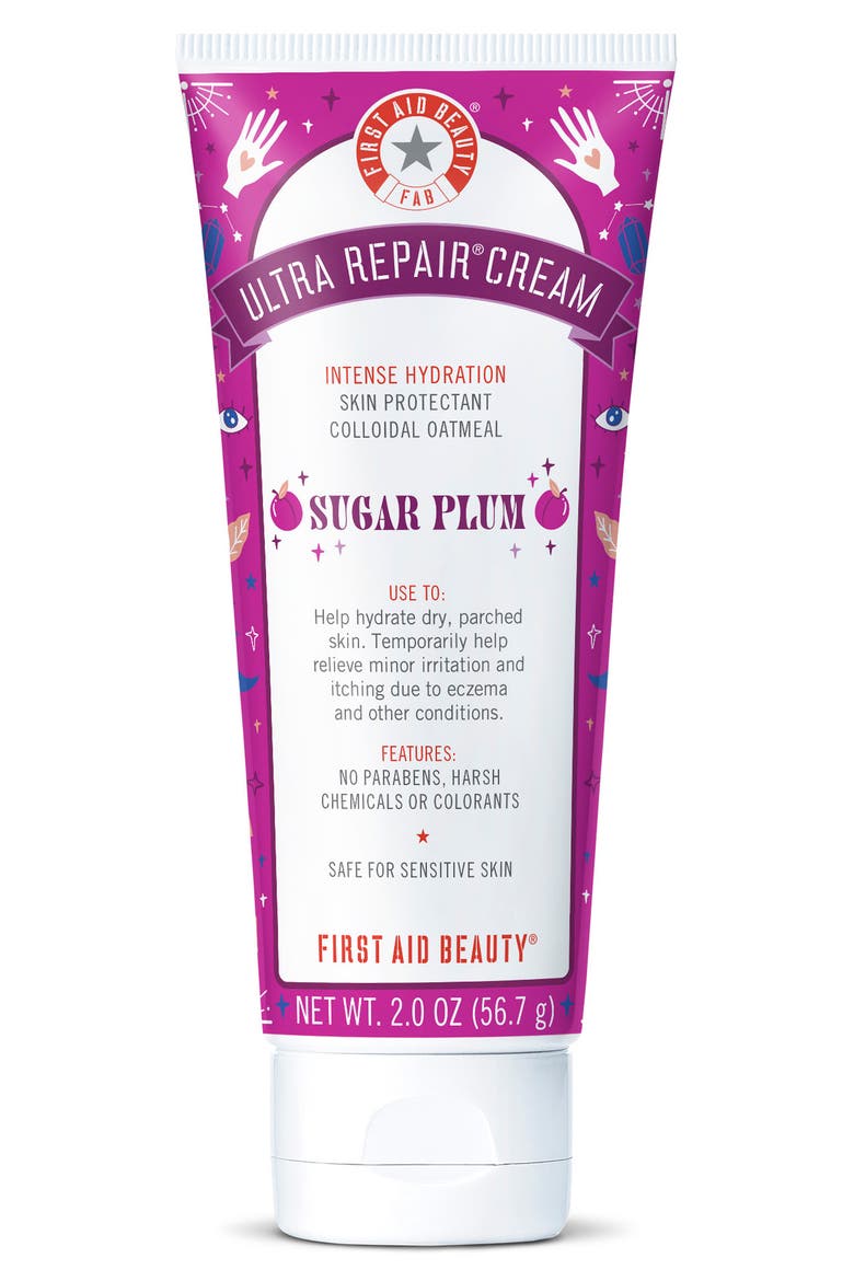 First Aid Beauty Sugar Plum Ultra Repair Cream Intense Hydration Face ...