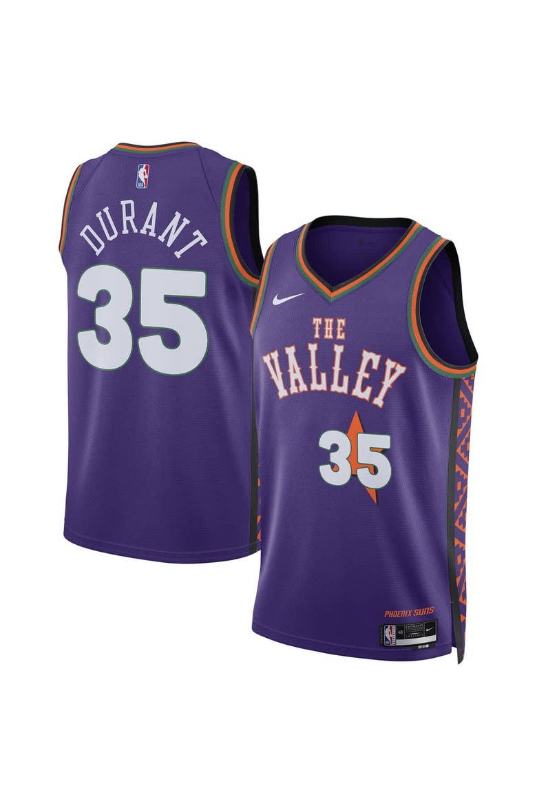 Unisex Nike Kevin Durant Purple Phoenix Suns 2024/25 Swingman Player Jersey - City Edition, Main, color, Purple