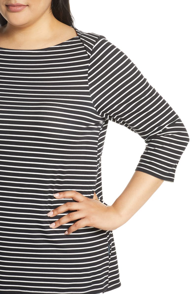 Bobeau Jennifer Butter Envelope Neck Top, Alternate, color,