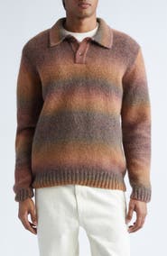PALMES Baby Alpaca & Merino Wool Blend Polo Sweater