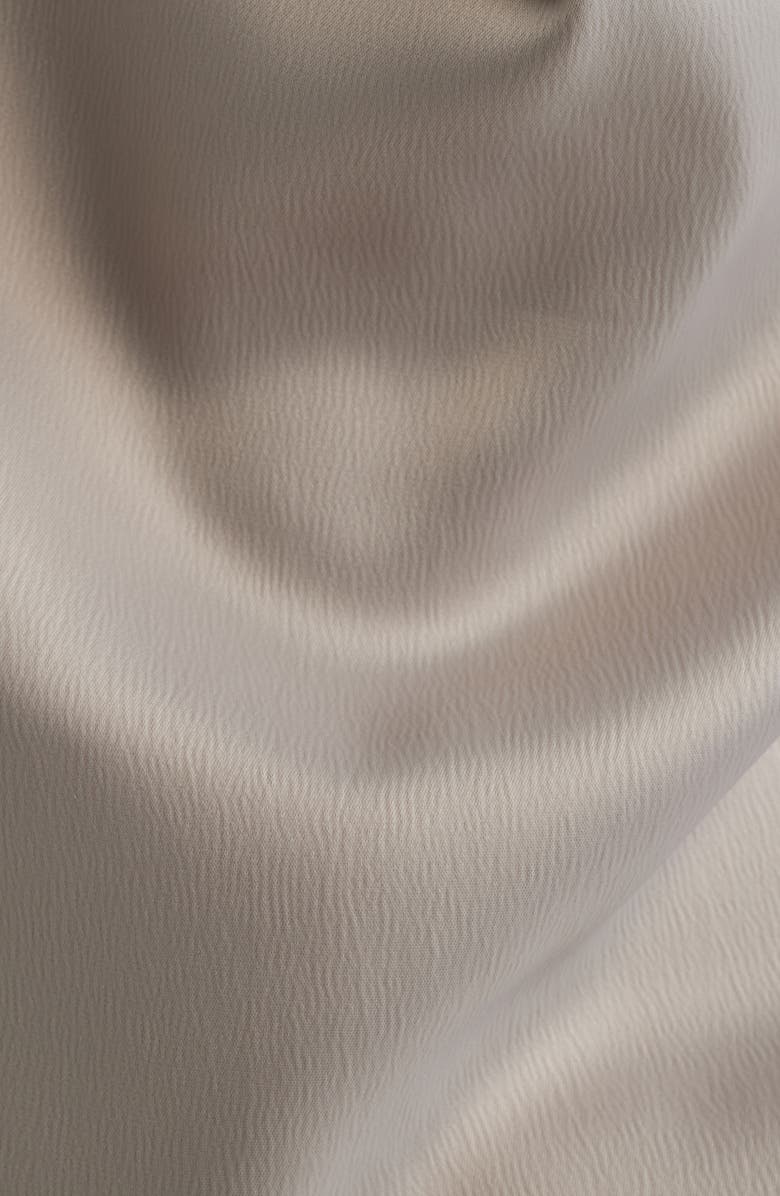 Anne Klein Asymmetric Sleeveless Cowl Neck Top, Alternate, color, Porcini