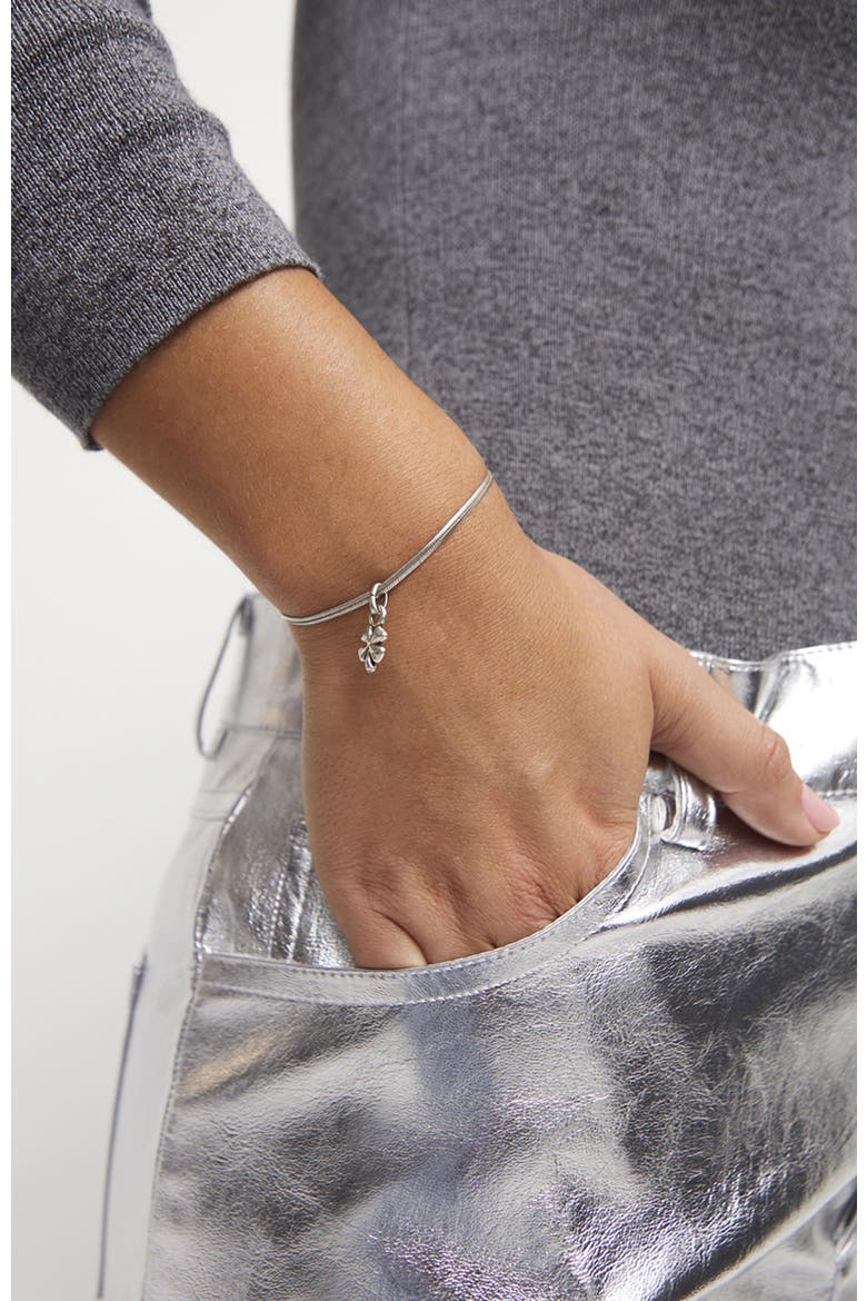 Sterling Silver Bracelet, Main, color, Silver
