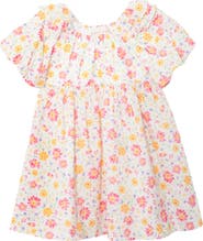 Mabel + Honey Petal Party Short Bubble Sleeve Dress