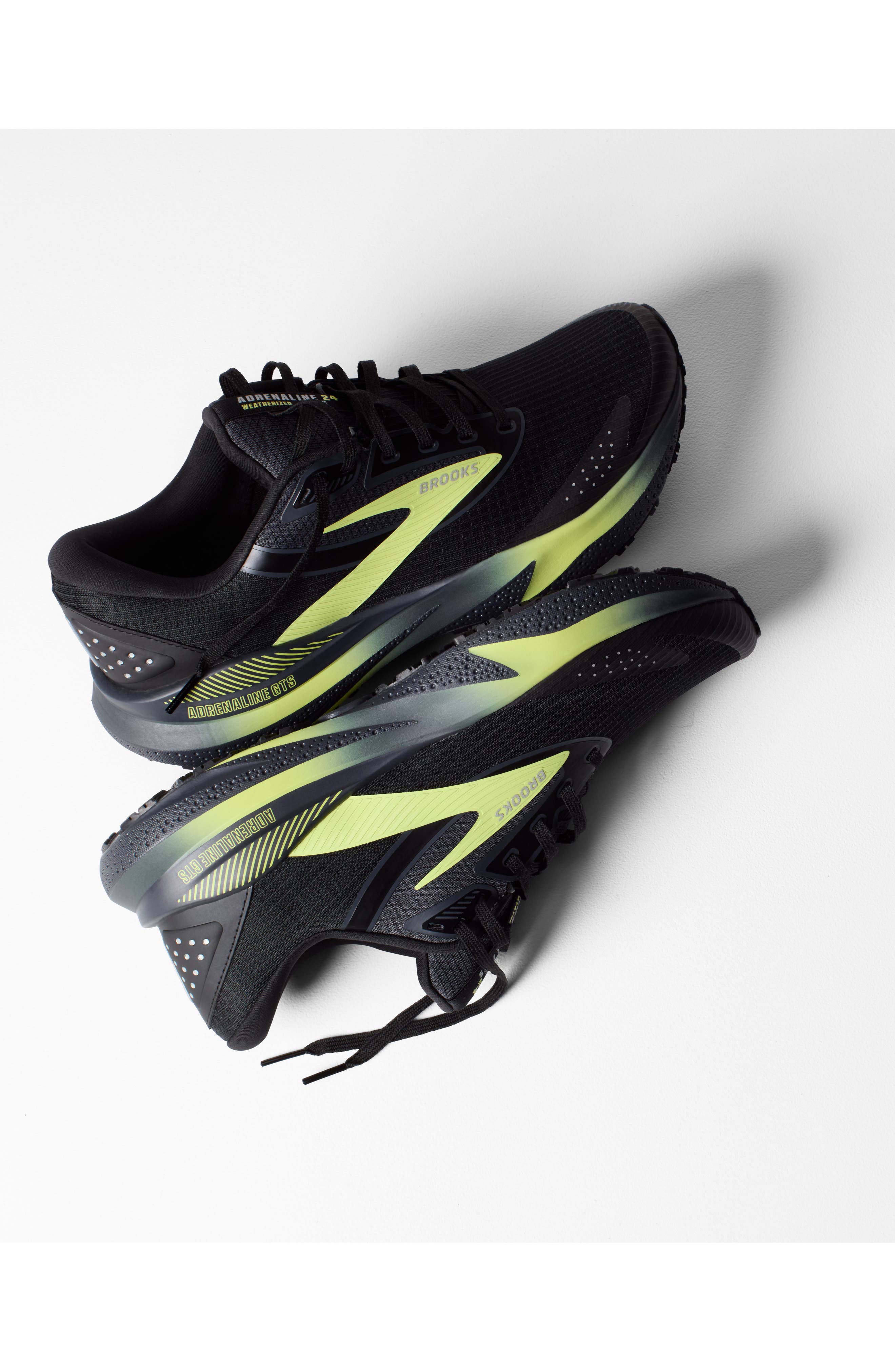 Brooks Adrenaline GTS 24 Waterproof Running Shoe, Alternate, color, 