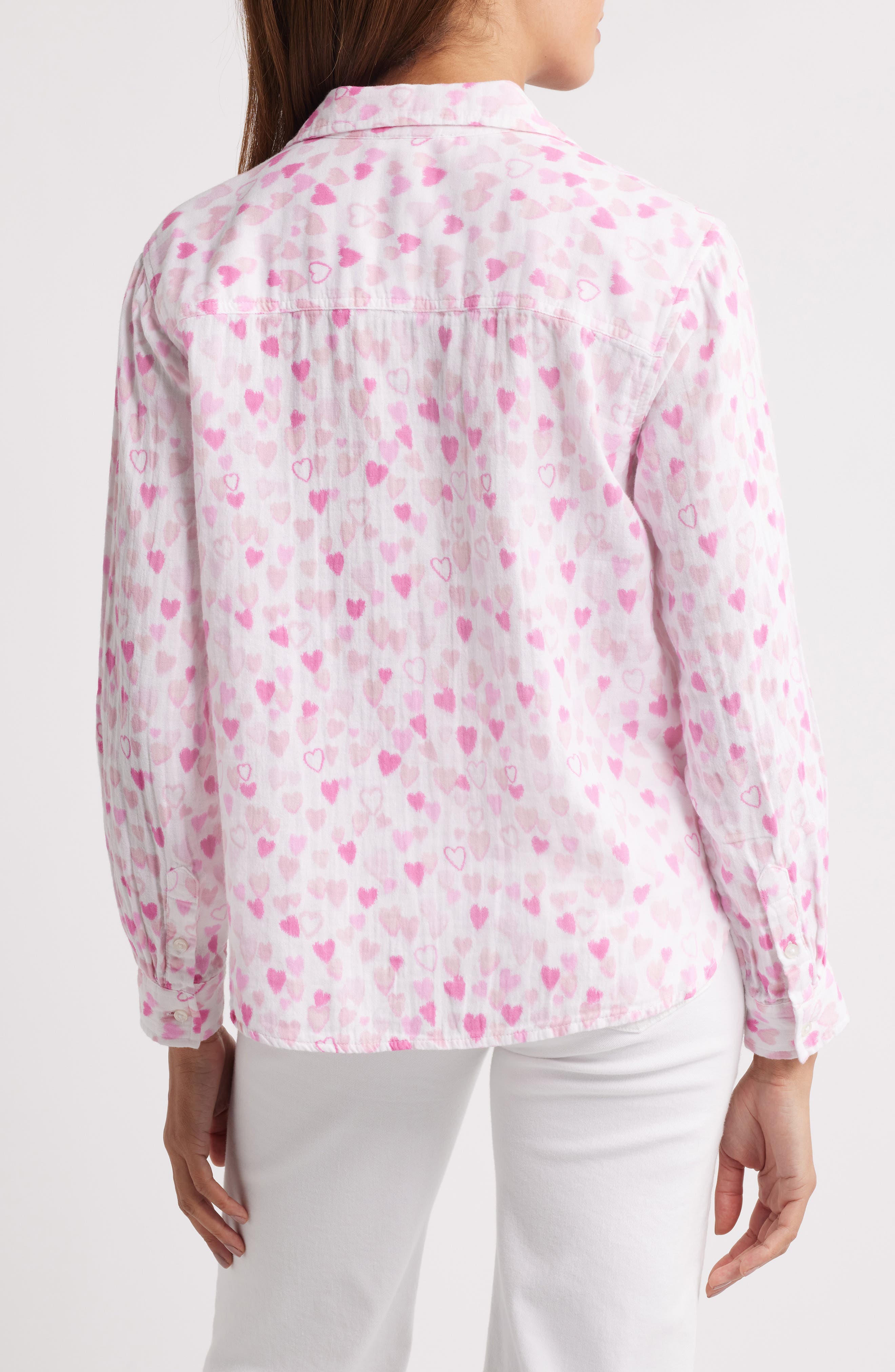 Cam Cotton Gauze Button-Up Shirt - image 4