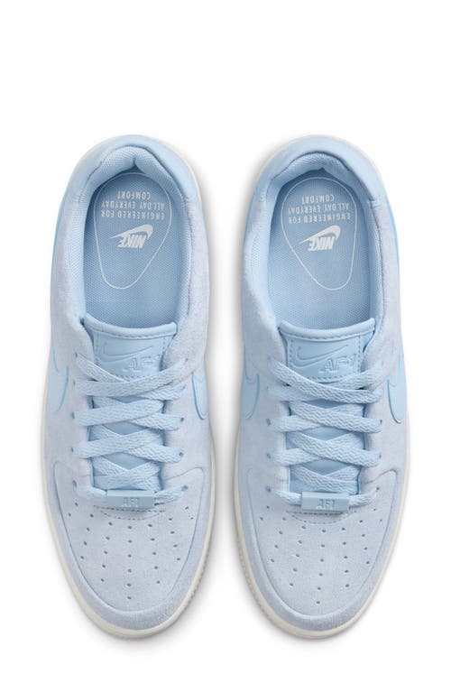 Nike Air Force 1 Sage Low Platform Sneaker In Blue