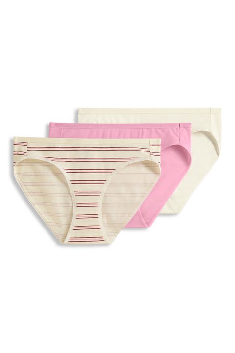Women's Organic Cotton Stretch Bikini - 3 Pack