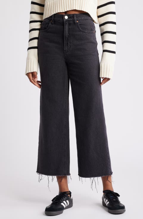 Knox Wide Leg Crop Jeans