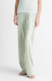 Vince Fluid High Waist Straight Leg Pants