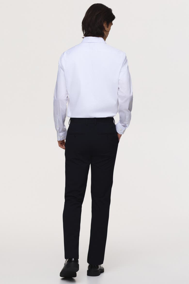 Slim-fit Tailored Pants, Alternate, color, Dark blue