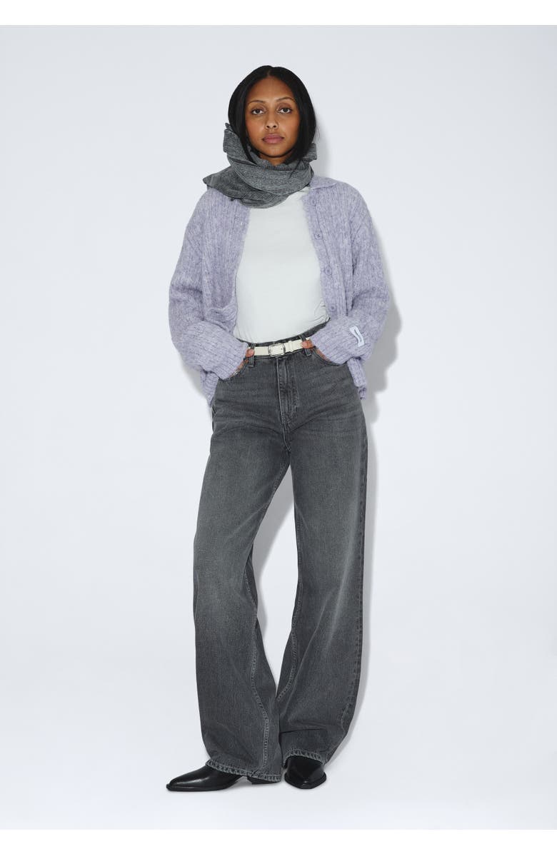 Dr. Denim Donna High Relaxed Jeans, Alternate, color, Mid Grey Used