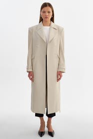 LAMARQUE Iolanthe | Faux Leather Trench Coat