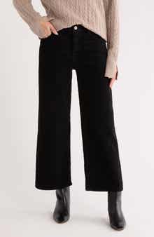 AG Cherise Crop Wide Leg Corduroy Jeans