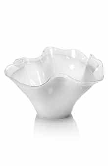 Zodax Vellerti Wave Glass Bowl