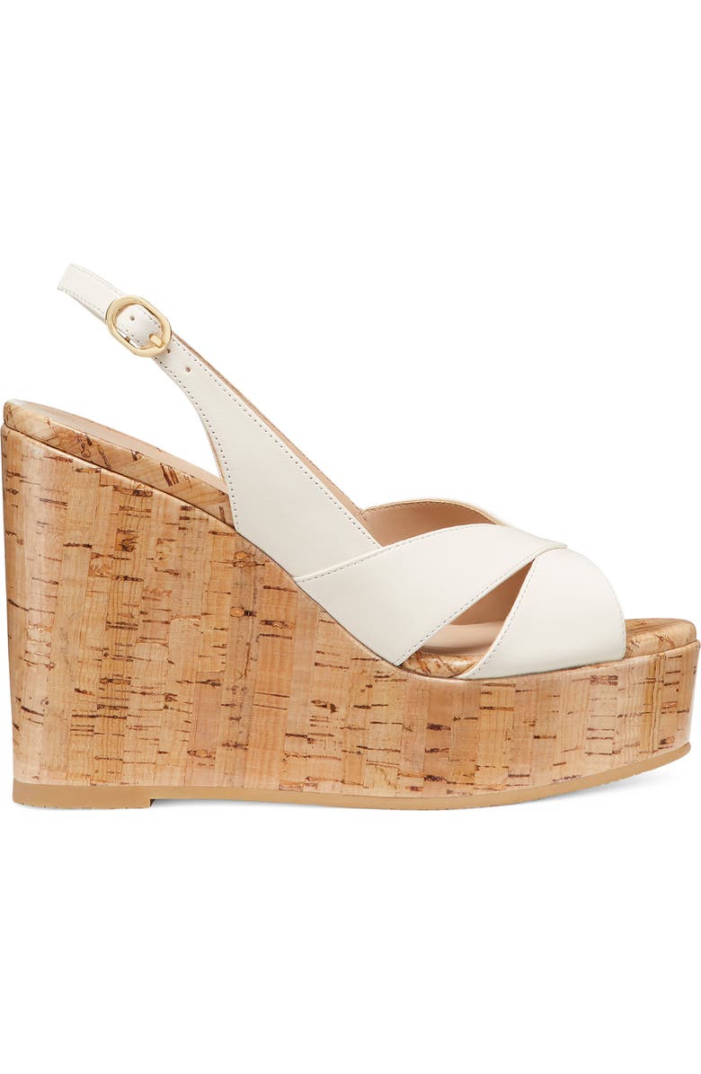 Stuart Weitzman Carmen Wedge Sandal, Alternate, color,