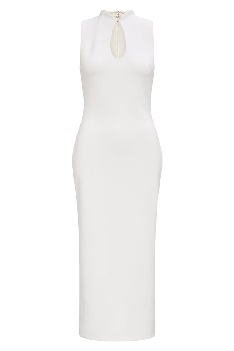 Frankie Cutout Sleeveless Body-Con Maxi Dress, Alternate, color, PORCELAIN