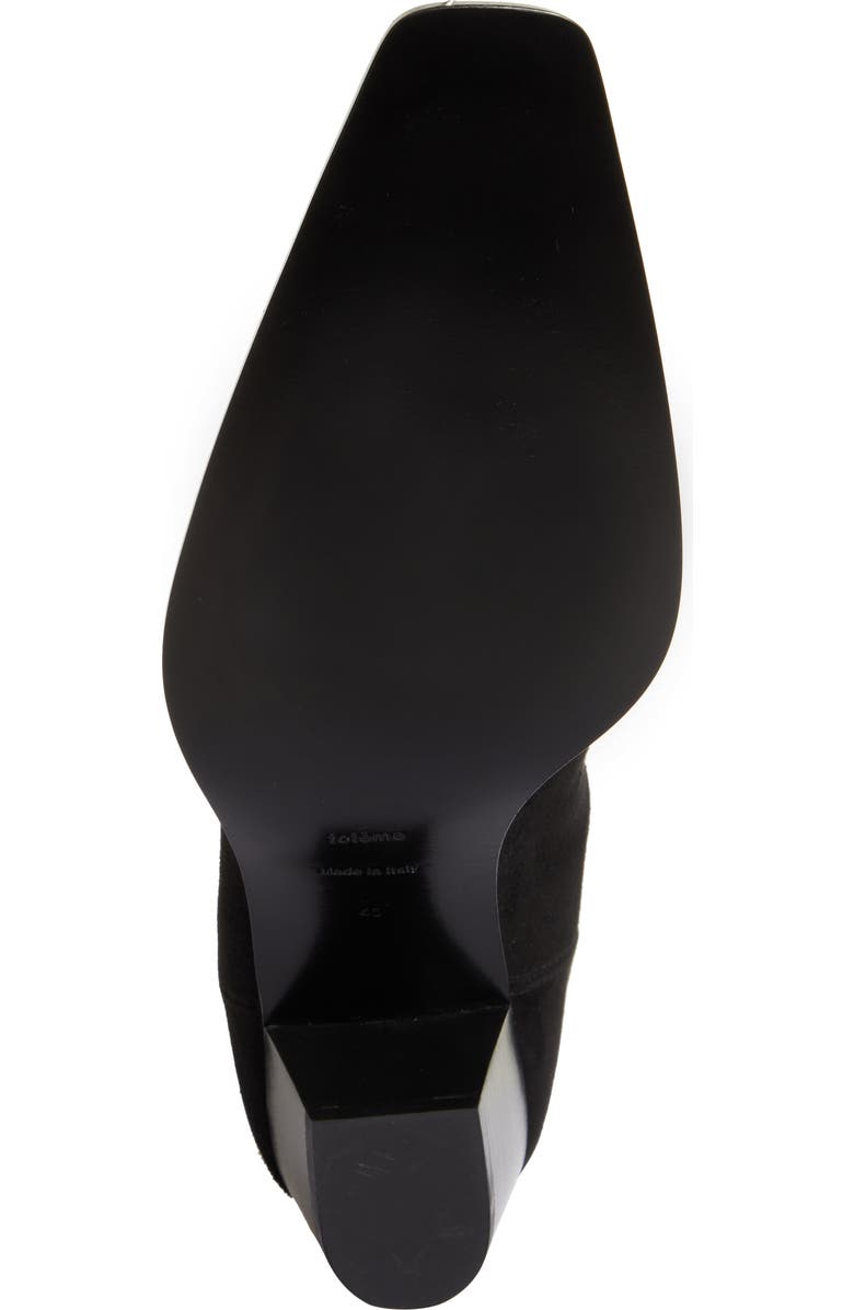 TOTEME The City Block Heel Chelsea Boot, Alternate, color,