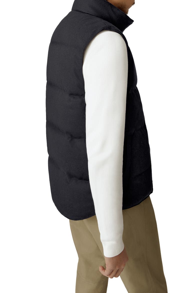 Garson Recycled Wool Blend Down Vest, Alternate, color, CARBON MELANGE