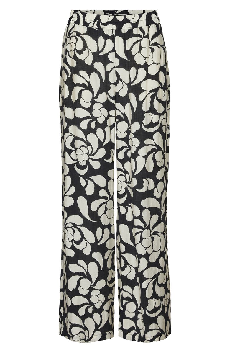 VERO MODA Gaja Print Wide Leg Pants, Alternate, color,